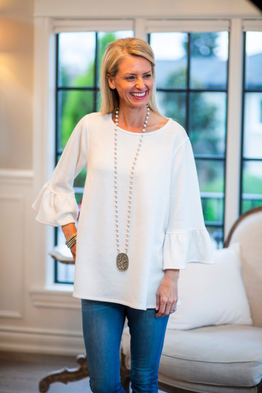 Apparel Crown Linen Designs | Comfy Bella Top