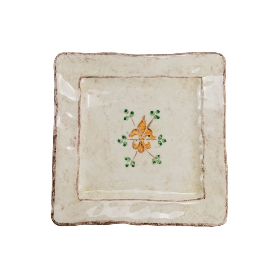 Table & Home Arte Italica Salad & Dessert Plates | Medici Square Salad / Dessert Plate