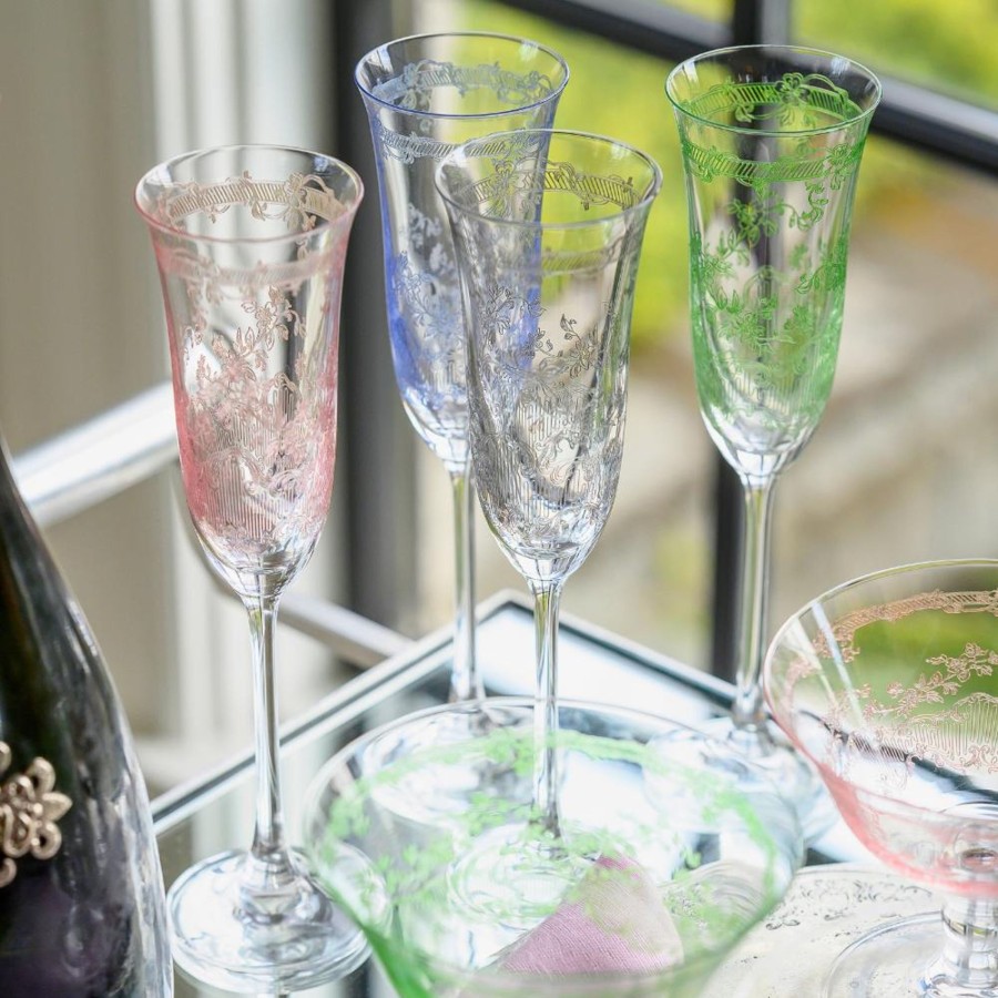 Table & Home Arte Italica Stemware & Drinkware | Giardino Champagne Flute