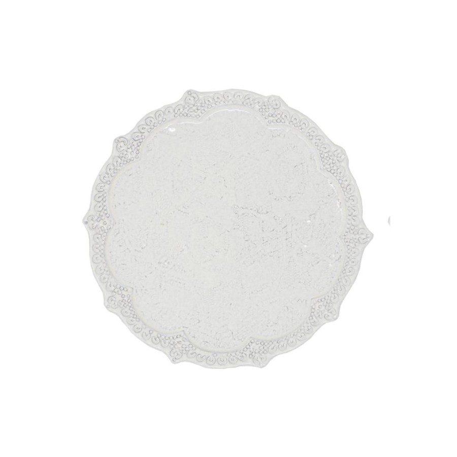 Table & Home Arte Italica Canape & Bread Plates | Merletto Antique Bread / Canape Plate