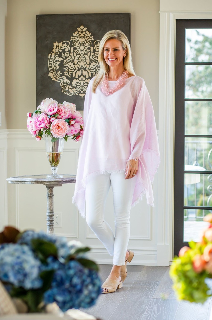 Apparel Crown Linen Designs | Laurel Poncho