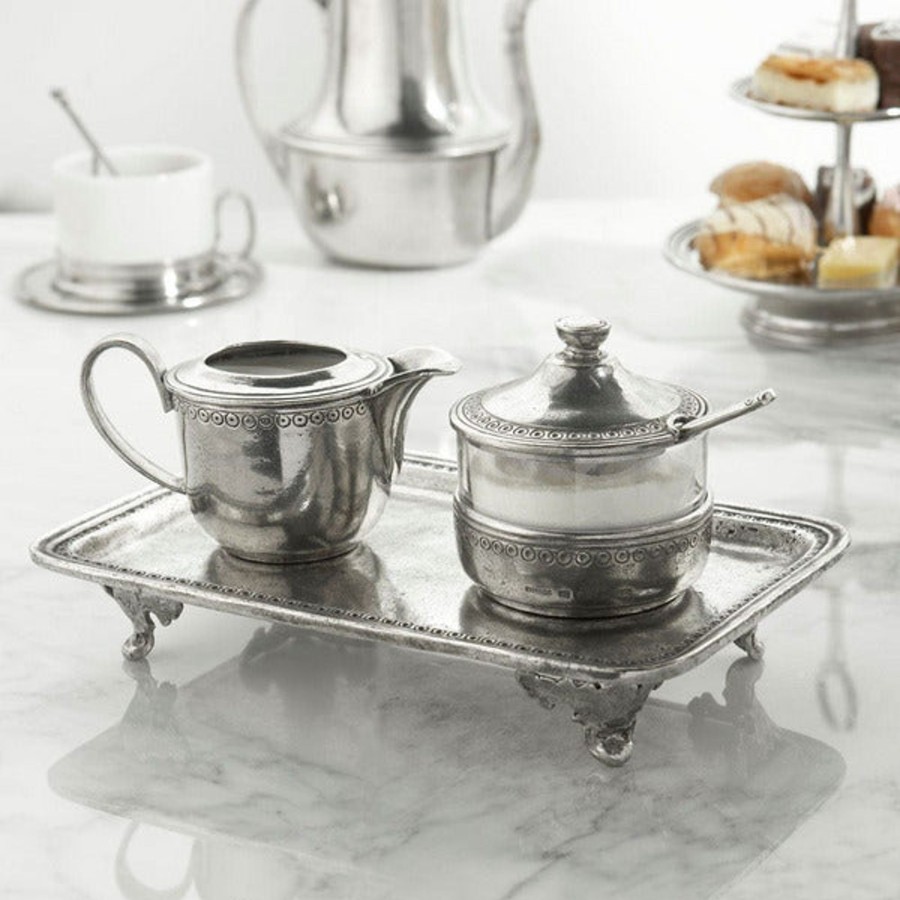 Table & Home Arte Italica Condiment Servers | Anna Caffe Sugar Bowl With Spoon