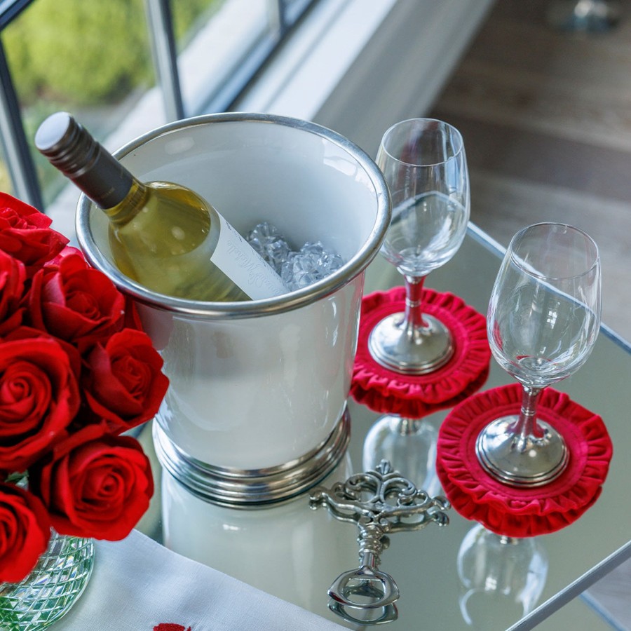 Table & Home Arte Italica Ice And Wine Buckets | Tuscan Wastebasket/Wine Bucket