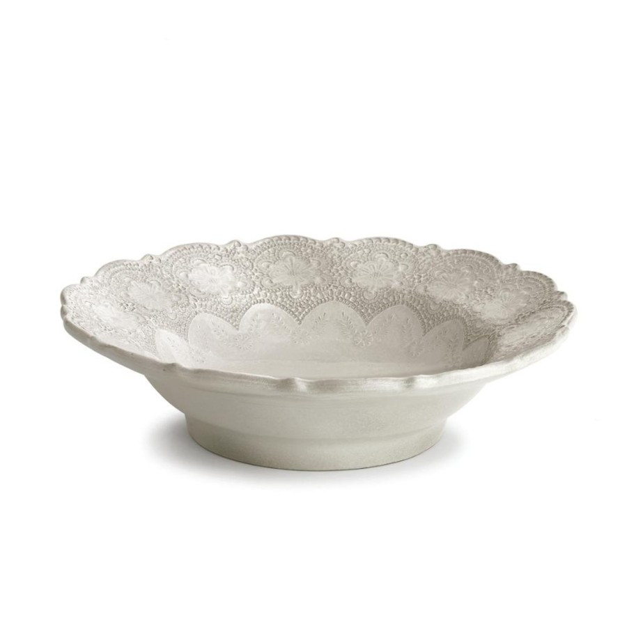 Table & Home Arte Italica Serving Bowls | Merletto Antique Serving Bowl