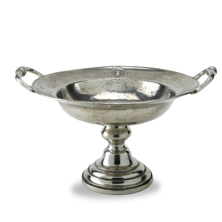 Table & Home Arte Italica Pewter | Vintage 1795 Bowl With Handles