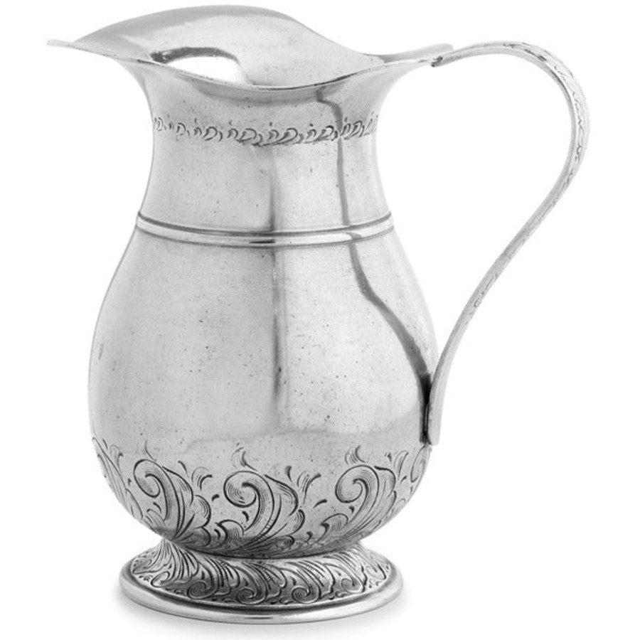 Table & Home Arte Italica Pitchers | Peltro Tall Fluted Pitcher - Sale