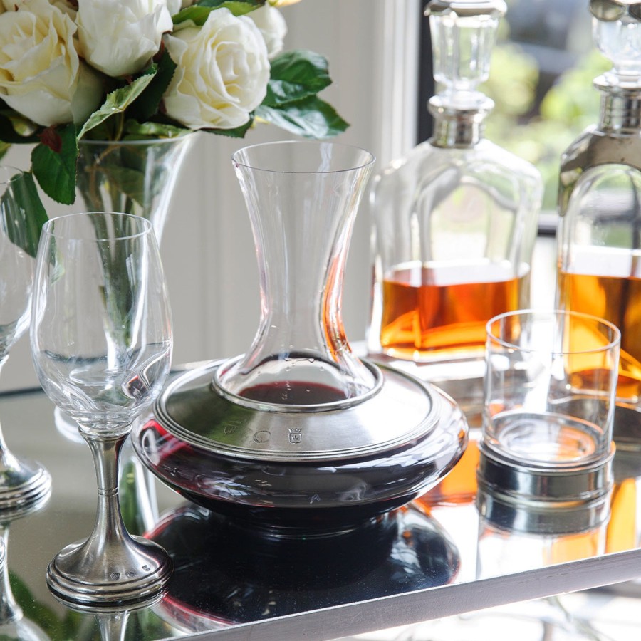 Table & Home Arte Italica Decanters | Taverna Belly Decanter