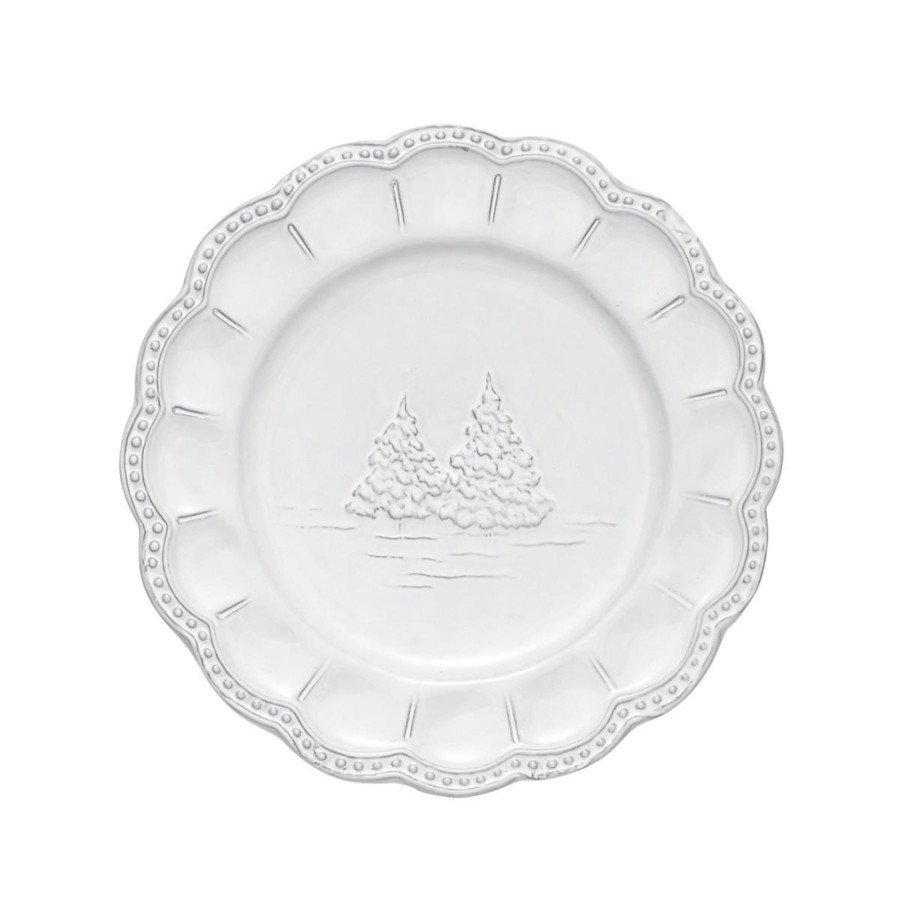 Table & Home Arte Italica Salad & Dessert Plates | Bella Natale Salad/Dessert Plate