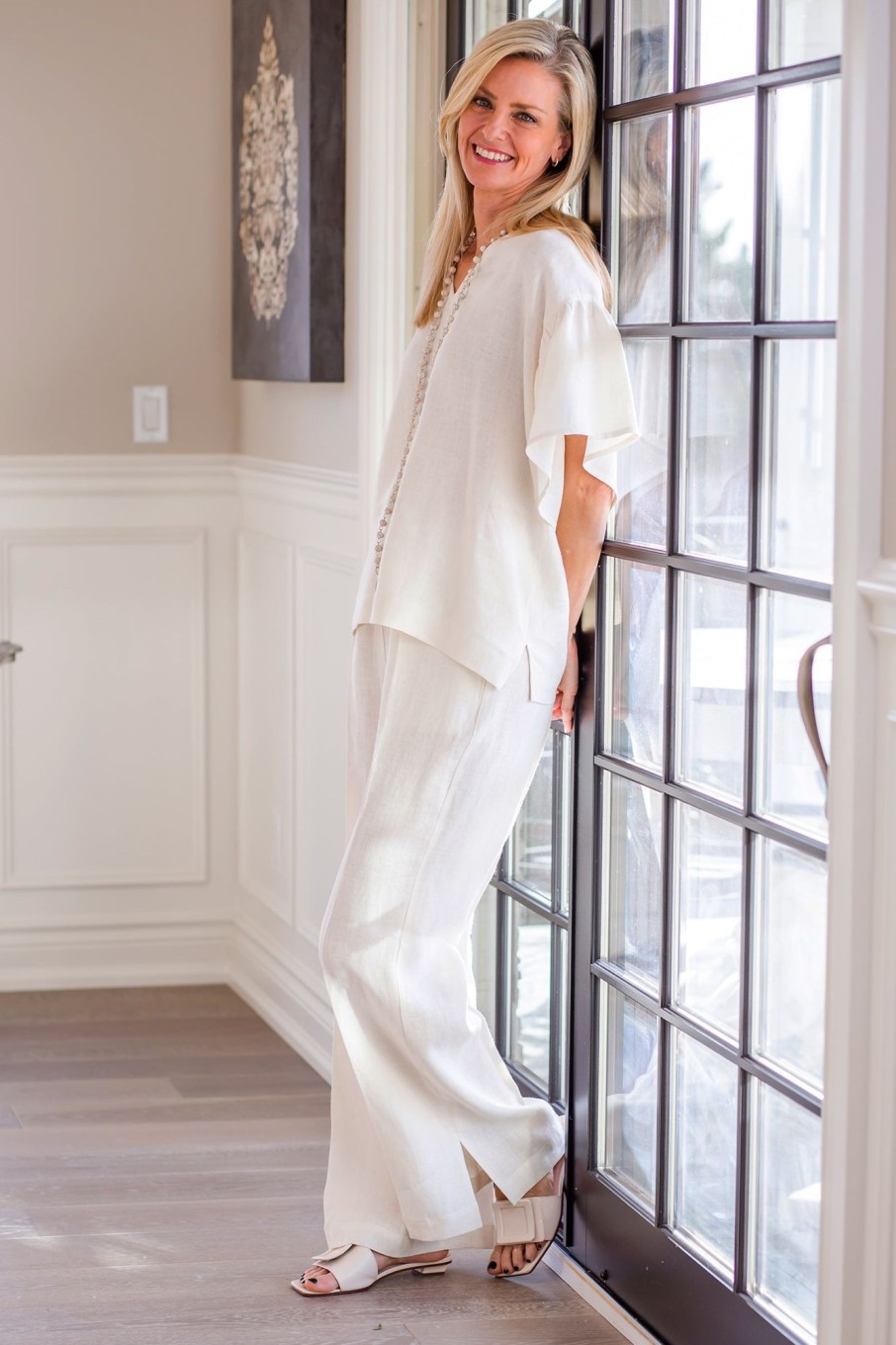 Apparel Crown Linen Designs | Tatum Washed Pant