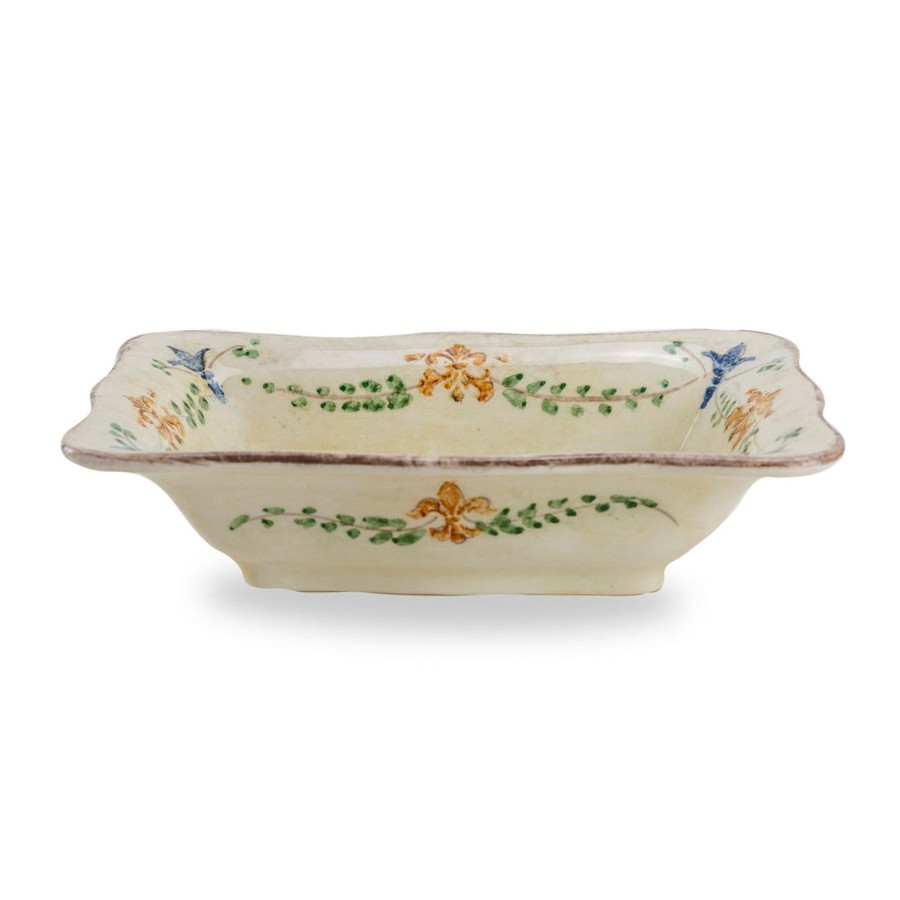 Table & Home Arte Italica Serving Bowls | Medici Rectangular Dish